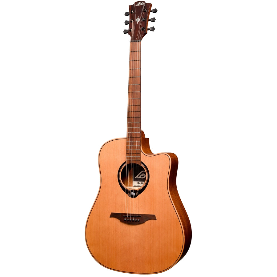 LAG HyVibe V2 HV10DCE Chitarra Acustica Smart Dreadnought Cutaway