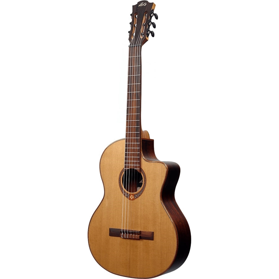 LAG OC118CE Chitarra Classica 4/4 Cutaway EQ