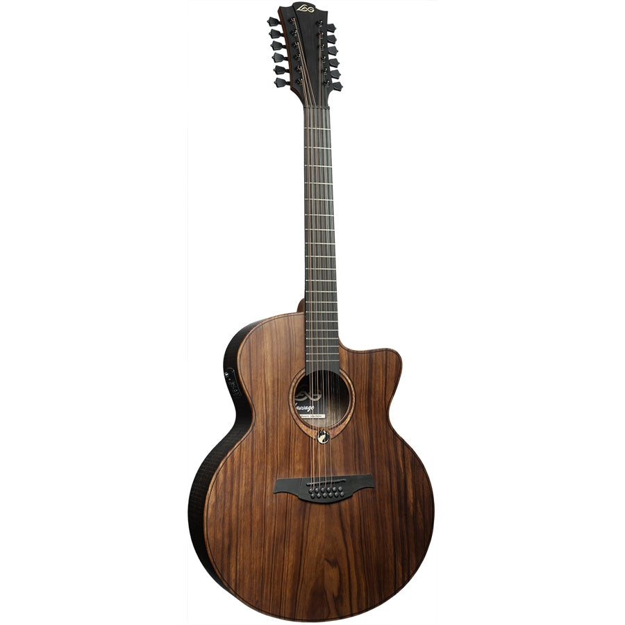 LAG SAUVAGE-J12CE Chitarra Acustica 12 Corde Jumbo Cutaway EQ