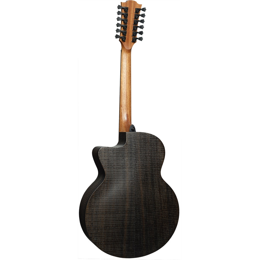LAG SAUVAGE-J12CE Chitarra Acustica 12 Corde Jumbo Cutaway EQ