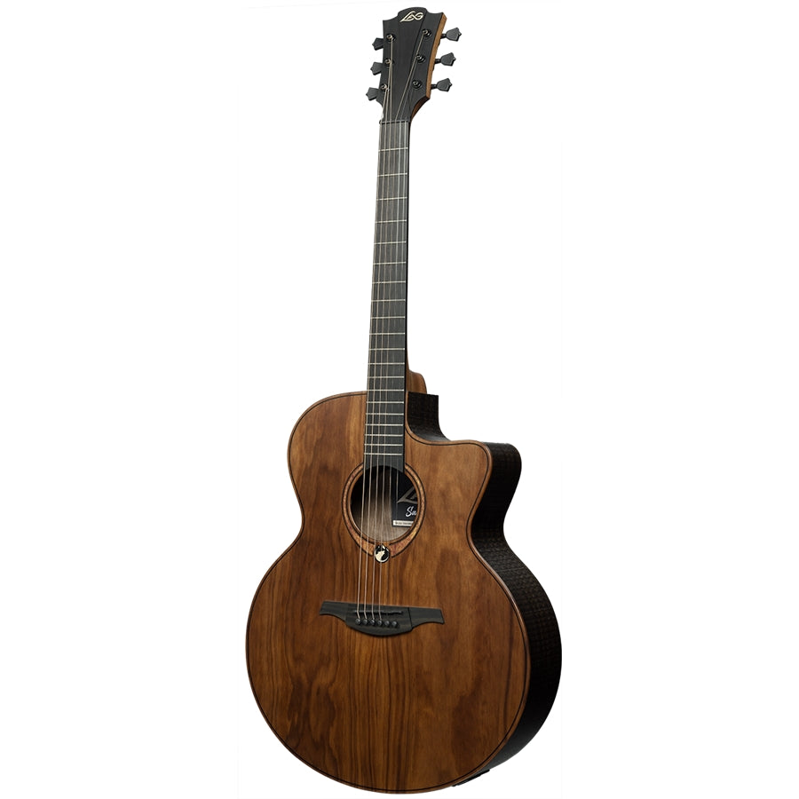 LAG SAUVAGE-JCE Chitarra Acustica Jumbo Cutaway EQ