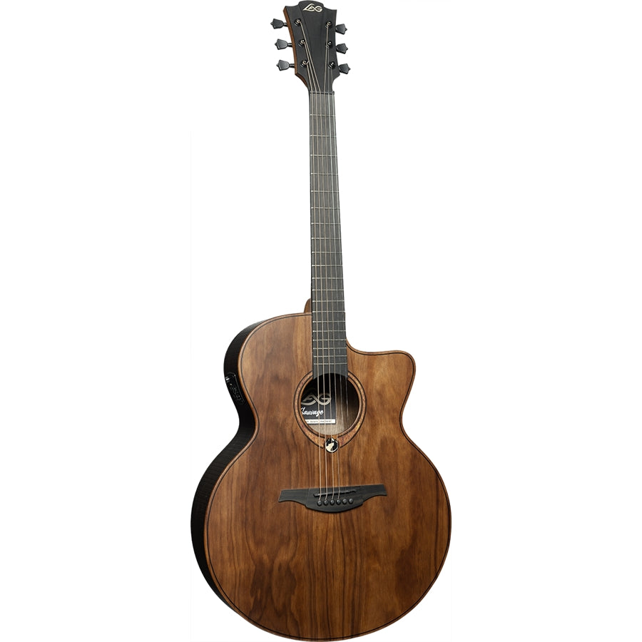 LAG SAUVAGE-JCE Chitarra Acustica Jumbo Cutaway EQ