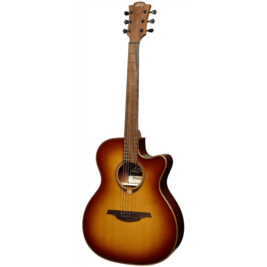 LAG T118ACE-BRS Chitarra Acustica Auditorium Cutaway EQ Brown Shadow