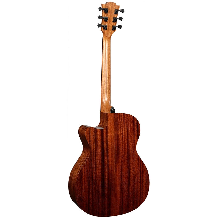LAG T118ASCE-BRS Chitarra Acustica Auditorium Slim Cutaway EQ Brown Shadow
