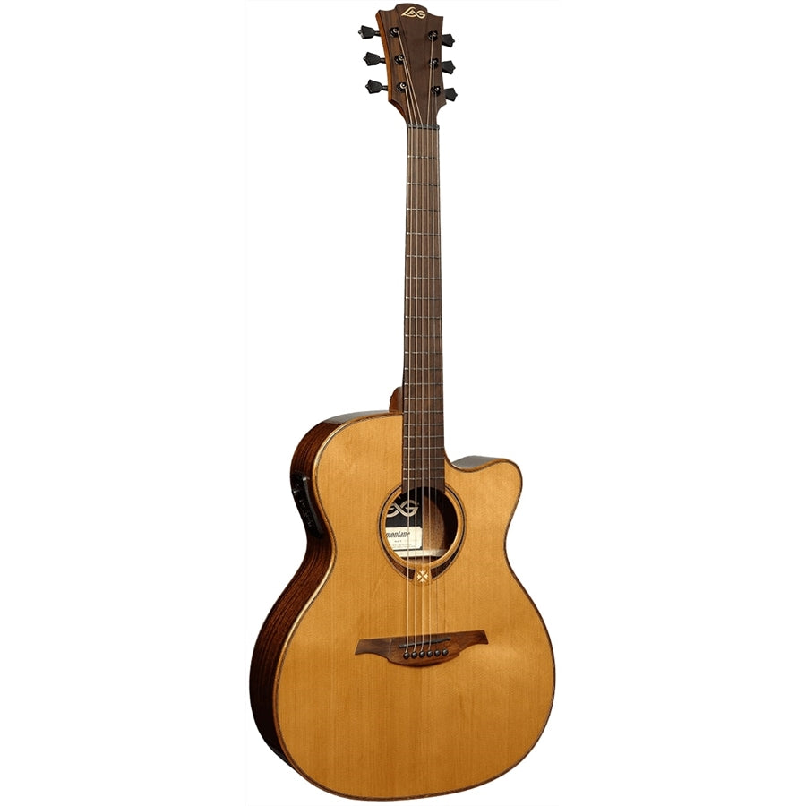 LAG T118ASCE Chitarra Acustica Auditorium Slim Cutaway EQ