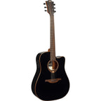 LAG T118DCE-BLK Chitarra Acustica Dreadnought Cutaway EQ Black