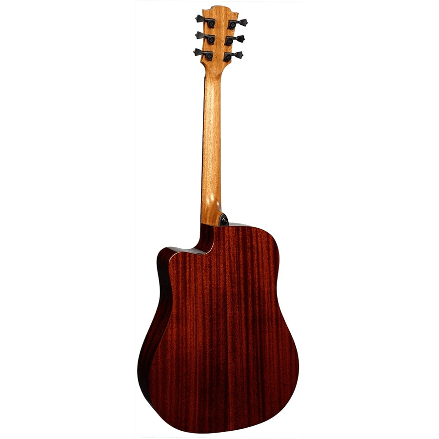 LAG T118DCE-BRS Chitarra Acustica Dreadnought Cutaway EQ Brown Shadow
