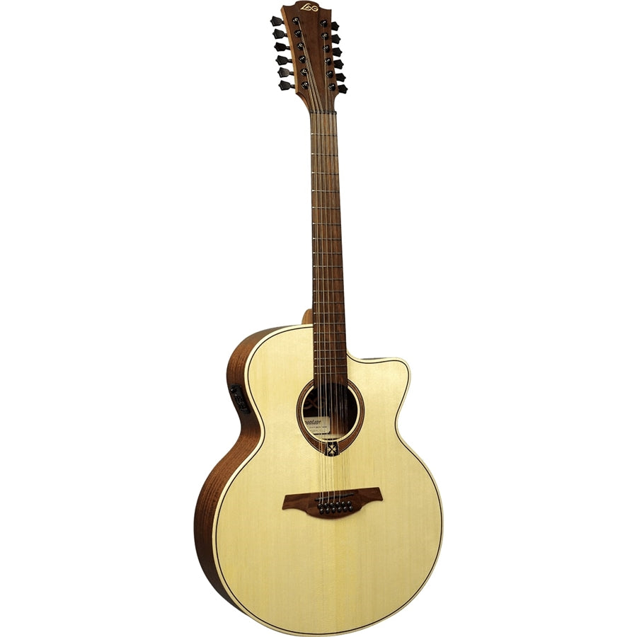 LAG T177J12CE Chitarra Acustica 12 corde Jumbo Cutaway EQ
