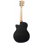 LAG T70ACE-B&B Auditorium Cutaway Acoustic Guitar EQ Black & Brown