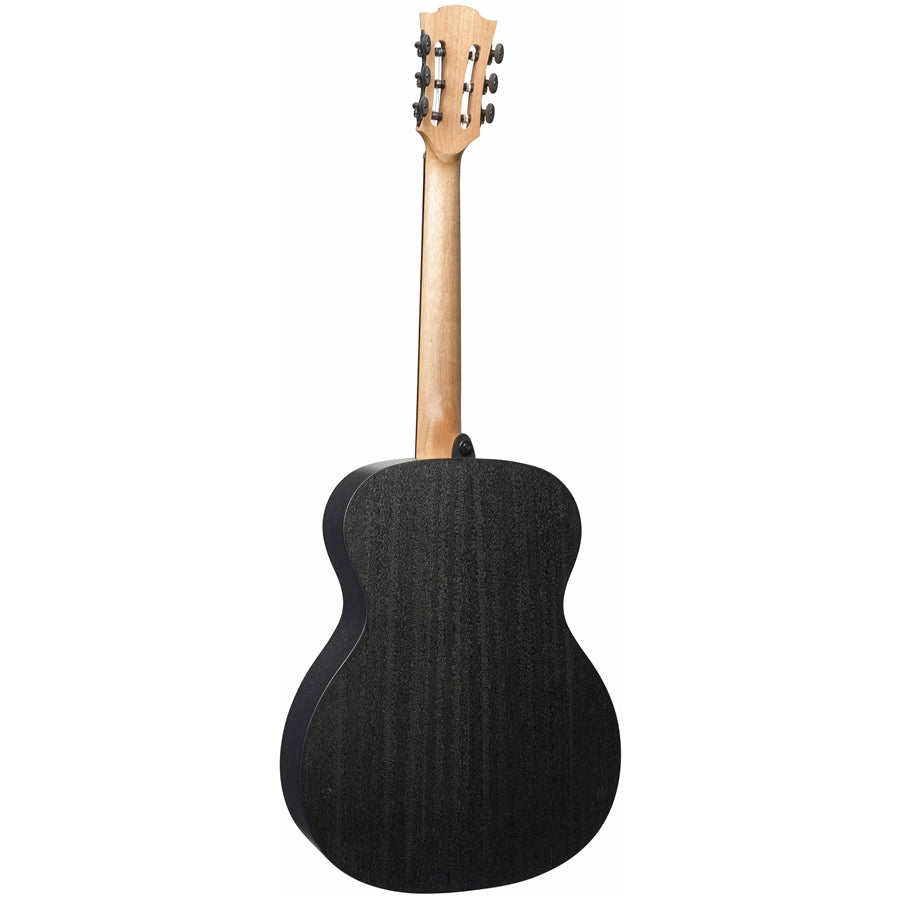 LAG T70ACE-B&B Auditorium Cutaway Acoustic Guitar EQ Black & Brown