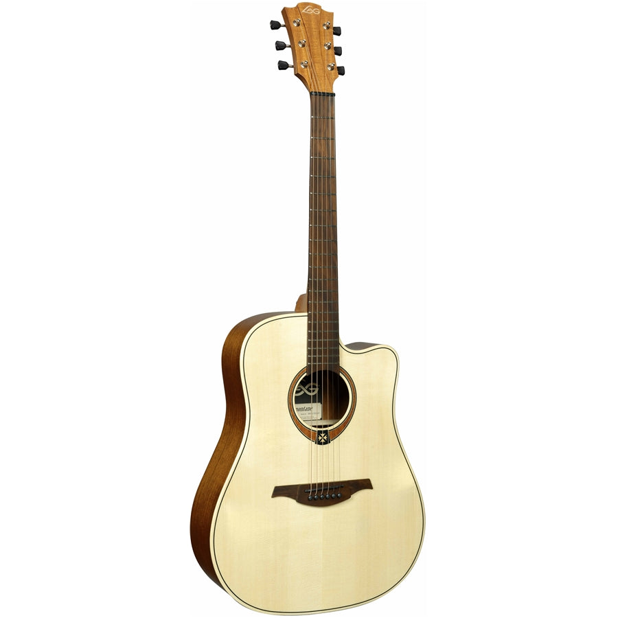 LAG T70DC-NAT Chitarra Acustica Dreadnought Cutaway Natural