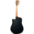 LAG T70DCE-BLS Chitarra Acustica Dreadnought Cutaway EQ Black Satin