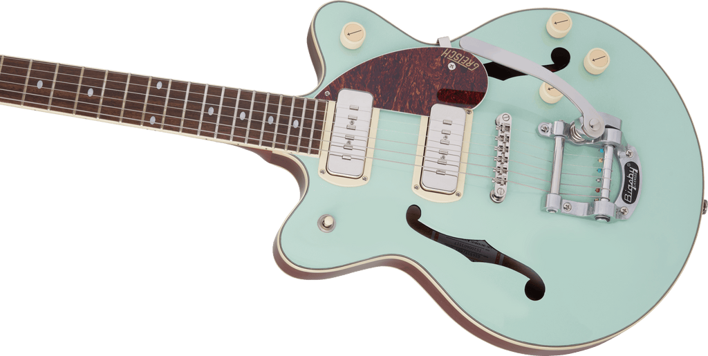 Gretsch G2655T P90 Streamliner Center Block Jr. P90 con Bigsby Two Tone Mint