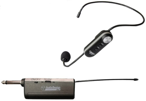 Audiodesign Pmu601HS Microfono ad Archetto con Trasmettitore