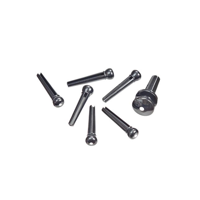Planet Waves Confezione 7 Pioli 1 Bottone Plastica Nero
