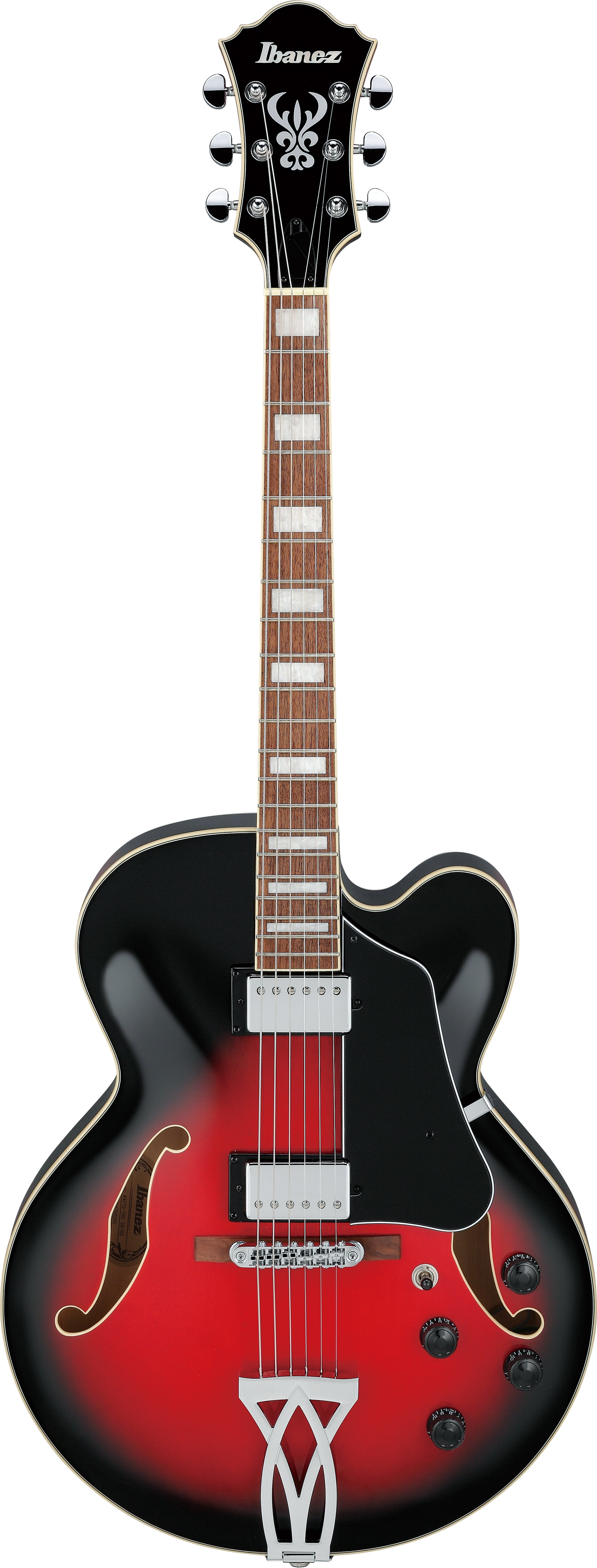 Ibanez Af75 Transparent Red Sunburst
