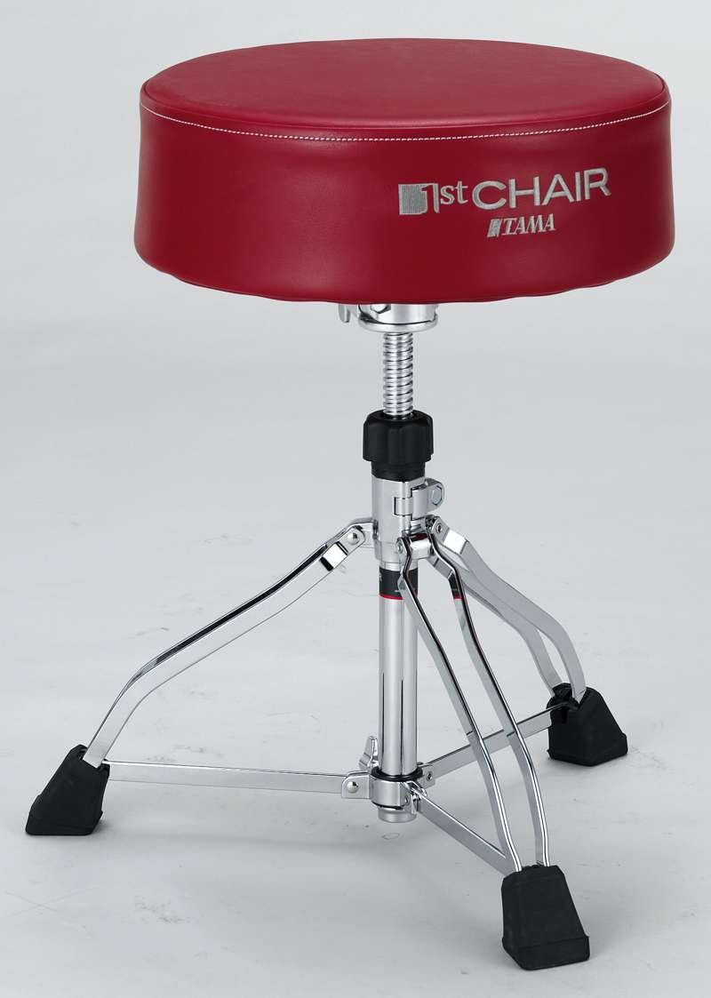 Tama Ht830R Seggiolino Batteria 1St Chair Round Rider Rosso
