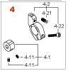Tama HP914 Pitch Beater Holder for Speed Cobra and Iron Cobra