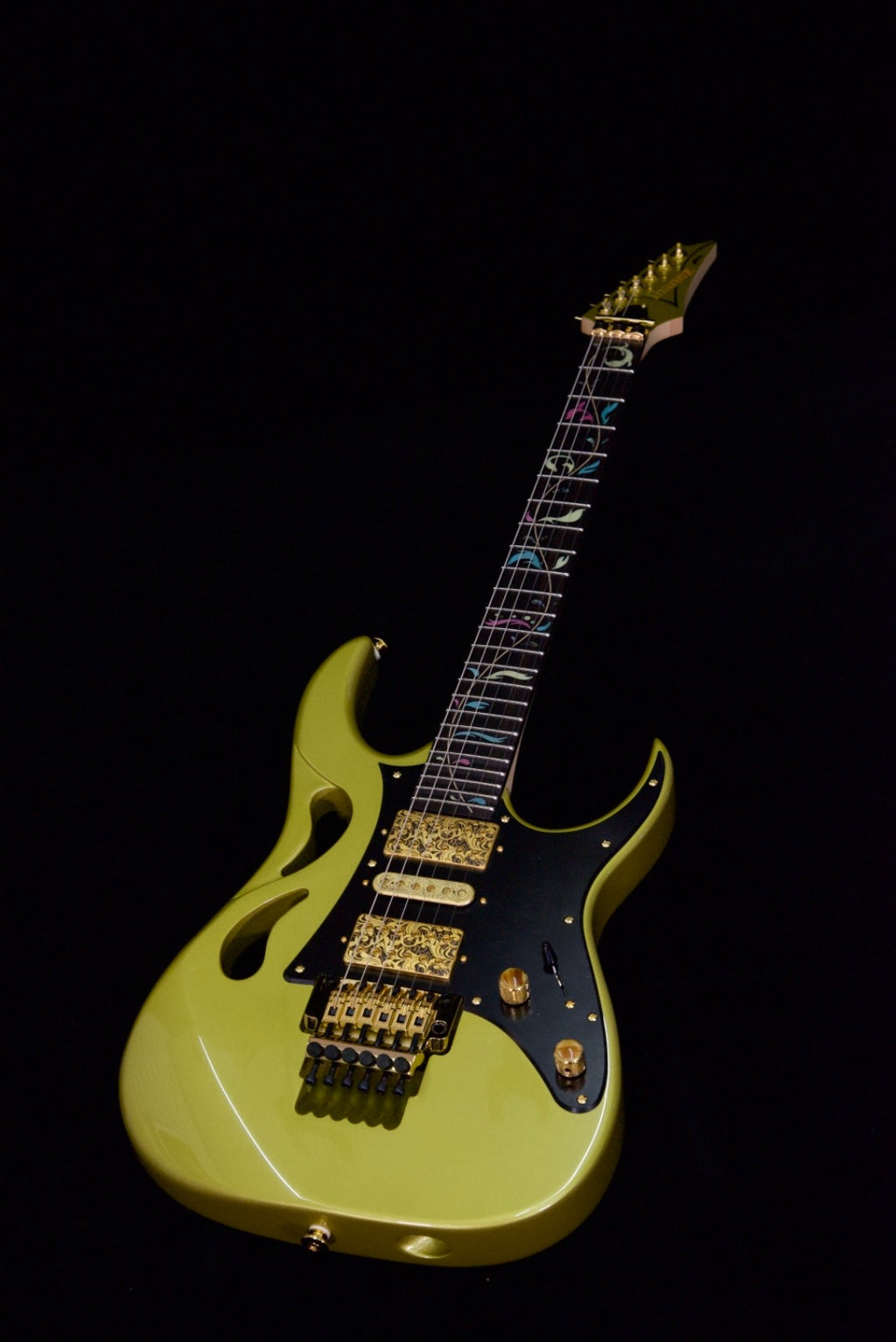 Ibanez Steve Vai Pia3761Sdg Sun Dew Gold Con Case