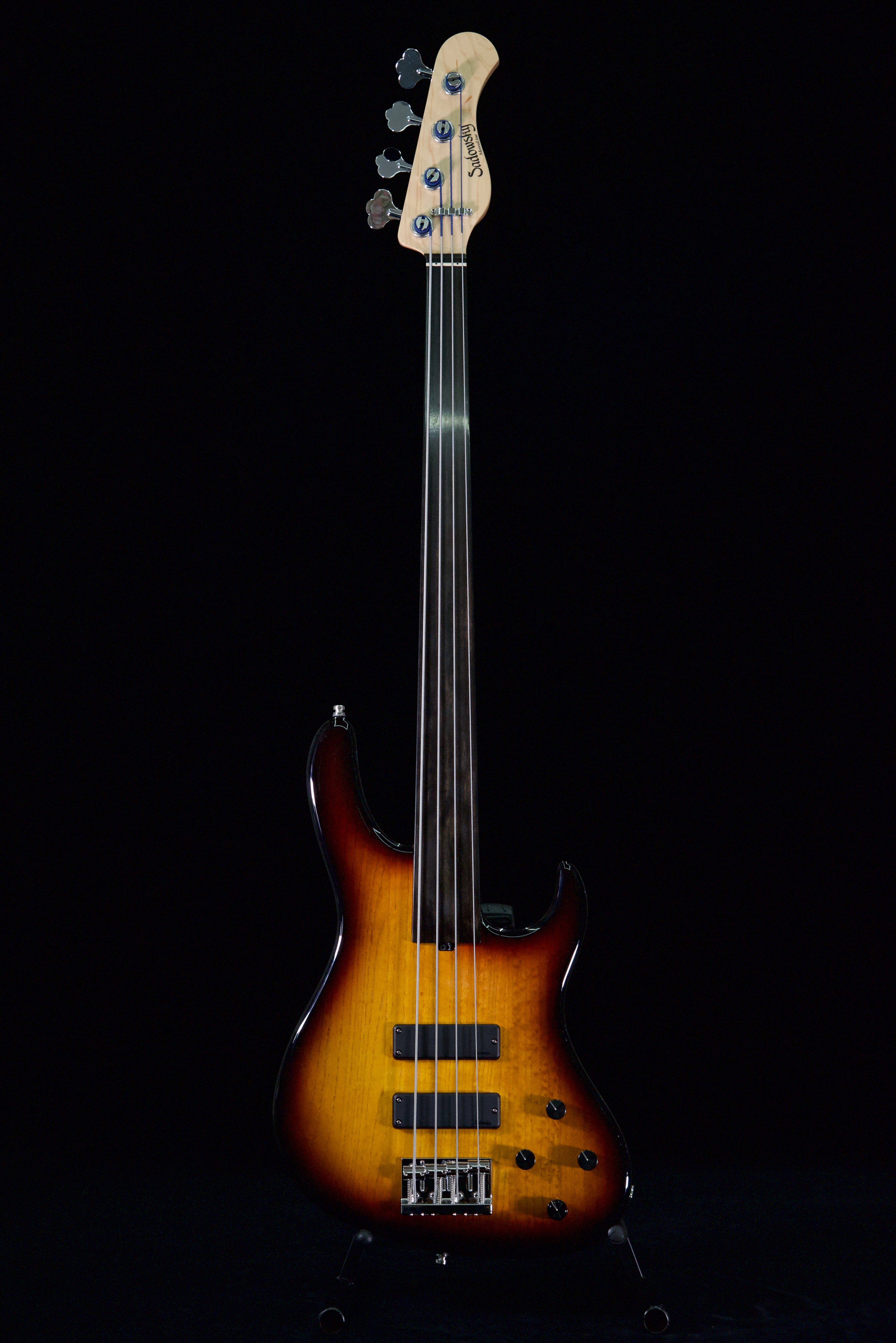 Sadowsky Metroline Bass 4 24 Modern Fretless Vintage Sunburst