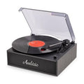 Reno RecordPlayer Retro Black