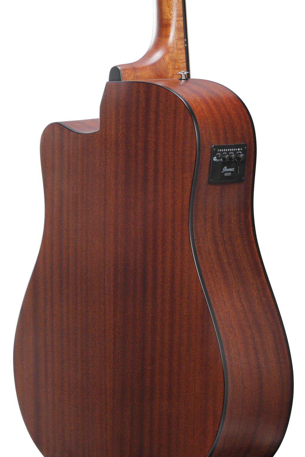 Ibanez AAD50CE Acustica Transparent Charcoal Burst Low Gloss Cutaway Elettrifica