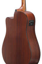 Ibanez AAD50CE Acustica Transparent Charcoal Burst Low Gloss Cutaway Elettrifica