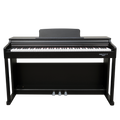 Echord DPX100B Digital Piano with Stand 88 Weighted Keys Satin Black