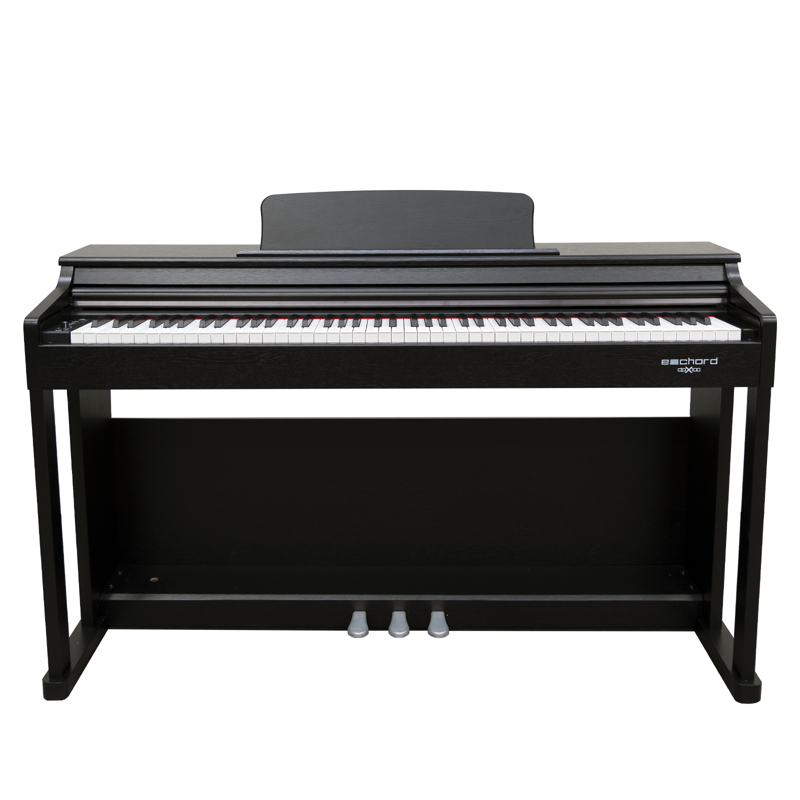 Echord DPX100B Pianoforte Digitale con mobile 88 Tasti Pesati Nero Satinato