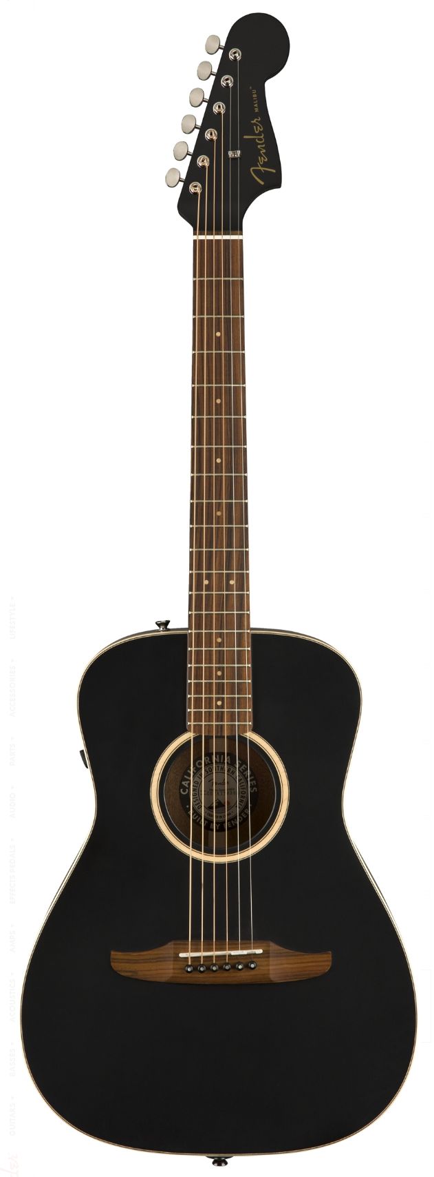 Fender Malibu Special Matte Black Con Borsa