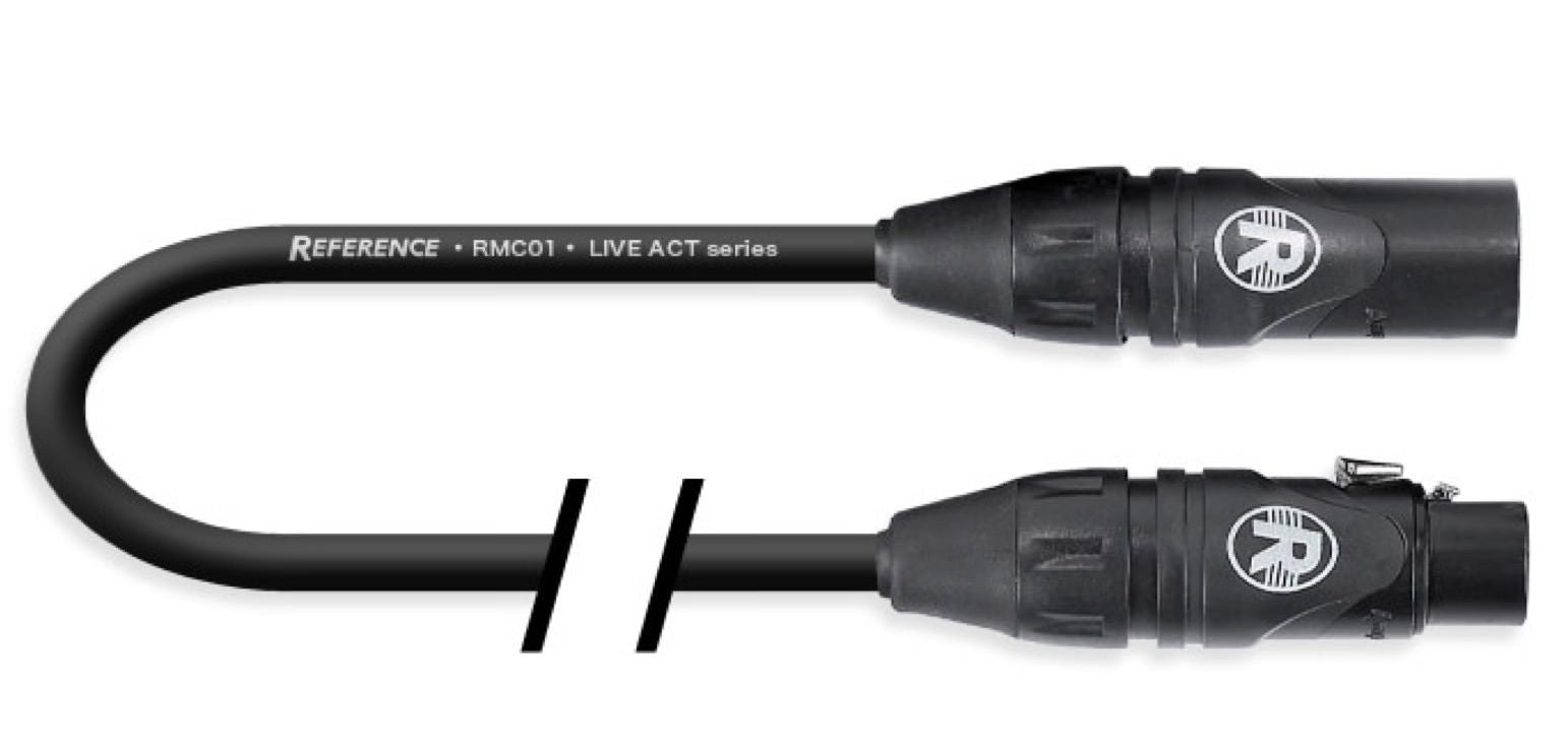 Reference Rmc01-Bk -Mf-5-A Cavo Professionale Microfonico 5 Mt