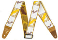 Fender Tracolla Weighless Mono  White Brown Yellow