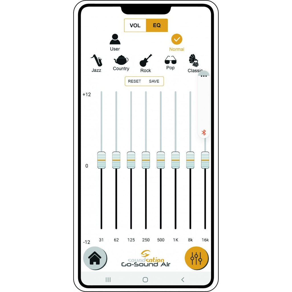 Soundsation Go Sound 15Air Sistema Portatile da 15' con App Go-Sound Air 2 Micro