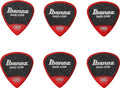 Ibanez Set 6 Plettri Sand Grip Rossi 0,8mm