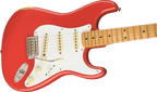 Fender Vintera Road Worn 50S Stratocaster Fiesta Red