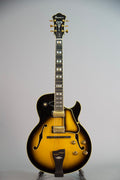 Ibanez Lgb300Vys Chitarra Semiacustica Vintage Yellow Sunburst  con Astuccio