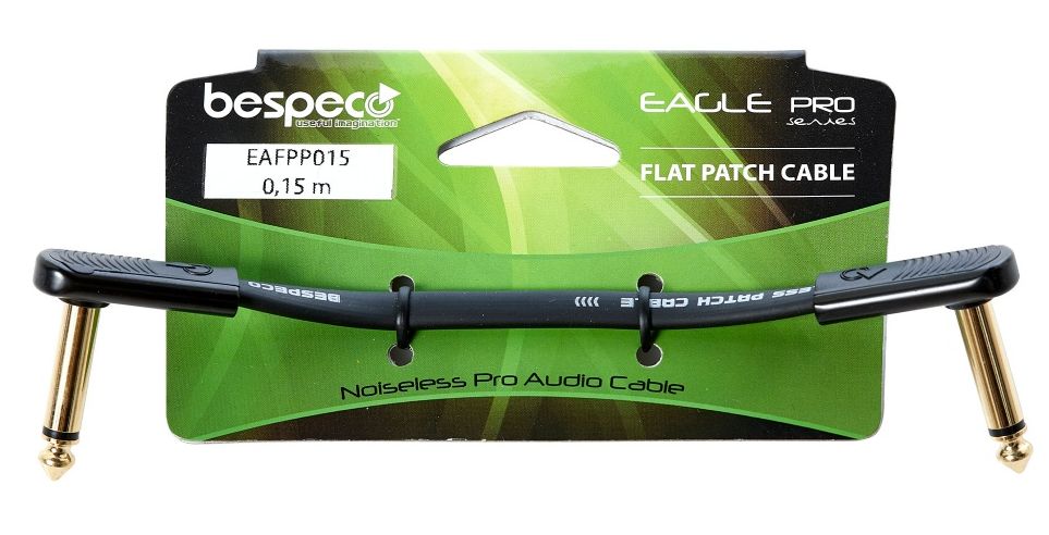 Bespeco Cavo Pedali 15Cm Jack Angolo Mono