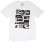 Fender T-Shirt Vintage Parts White Large