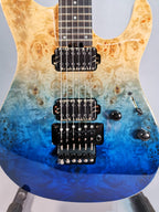 ESP EII Sn2 Blue Natural Fade with Hard Case