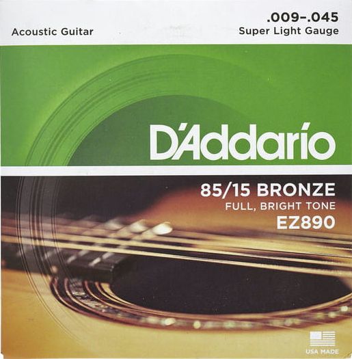 D'Addario Ez 890 Muta 09-045 Super Light