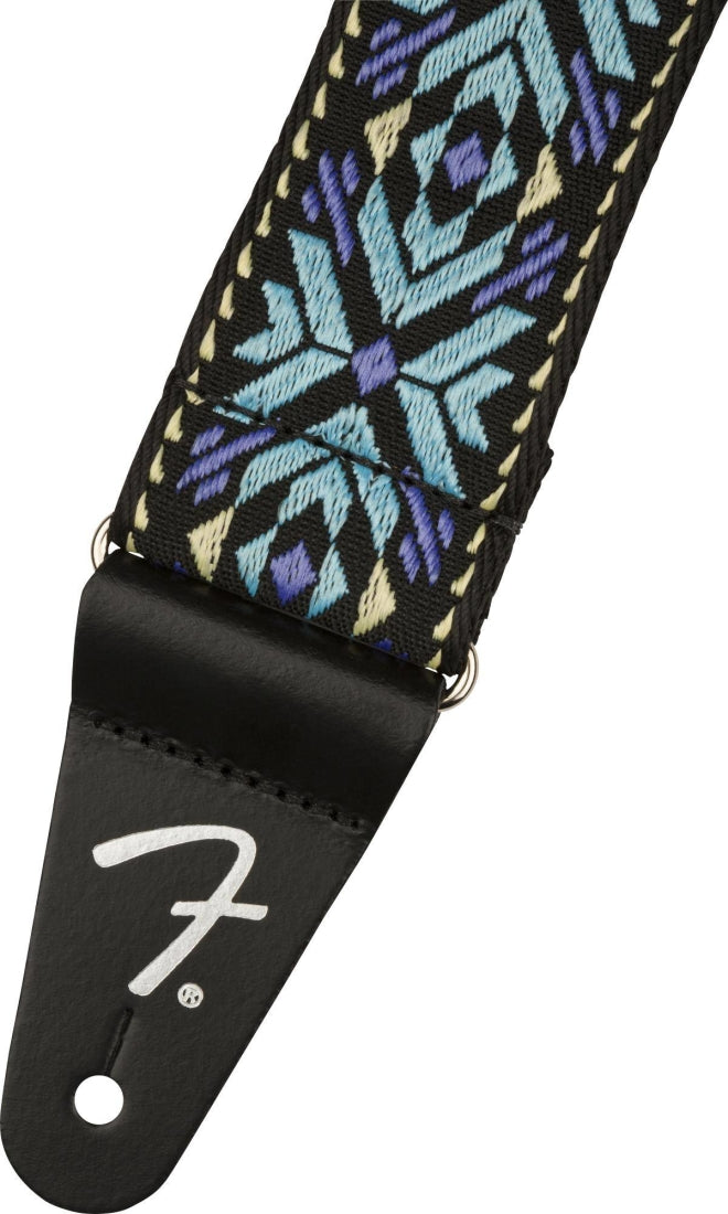 Fender Tracolla  2' Pasadena Woven Strap Blue Snowflake