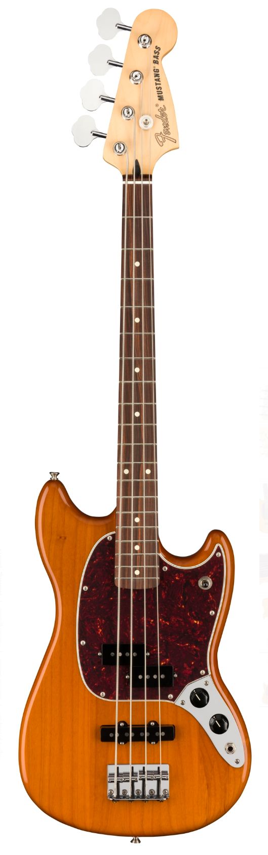 Fender Player Mustang Bass Pj Precision Jazz Aged Natural