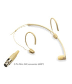 Soundsation Microfono Cardioide ad Archetto Beige Mini-XLR 3-Pin tipo Akg