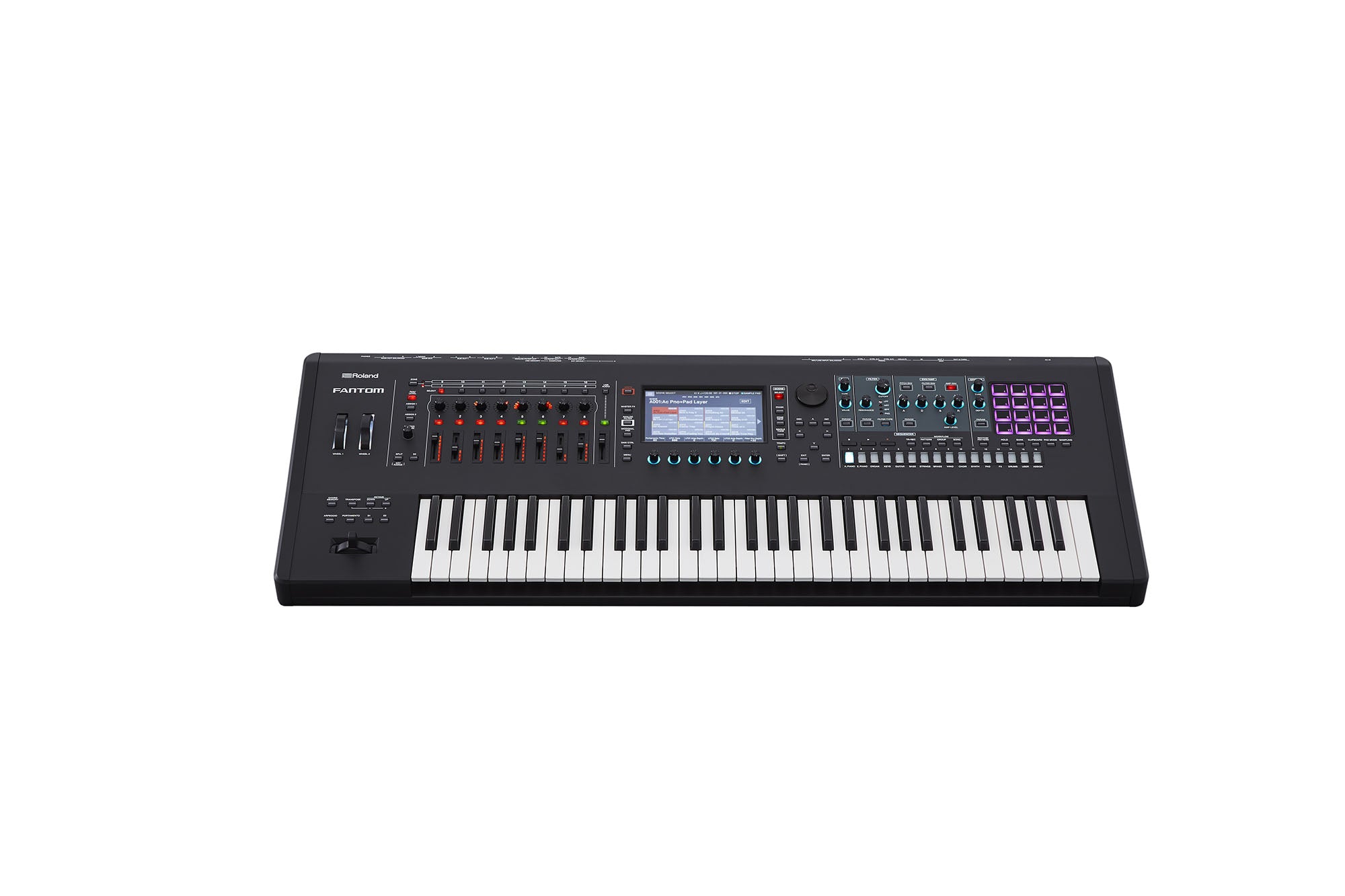 Roland Fantom 6 Sintetizzatore 61 Tasti Semi-Pesati Con Aftertouch