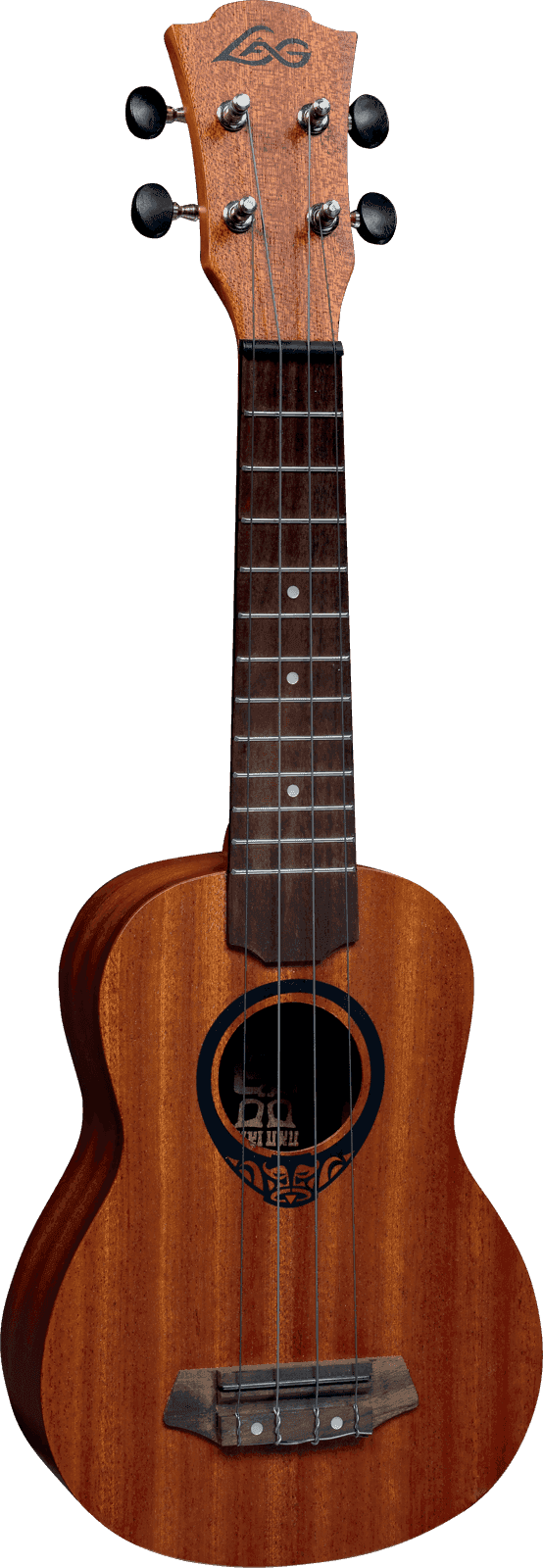 Lag Tku8s Ukulele Soprano Natural con Gigbag