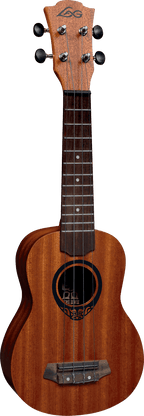 Lag Tku8s Ukulele Soprano Natural con Gigbag