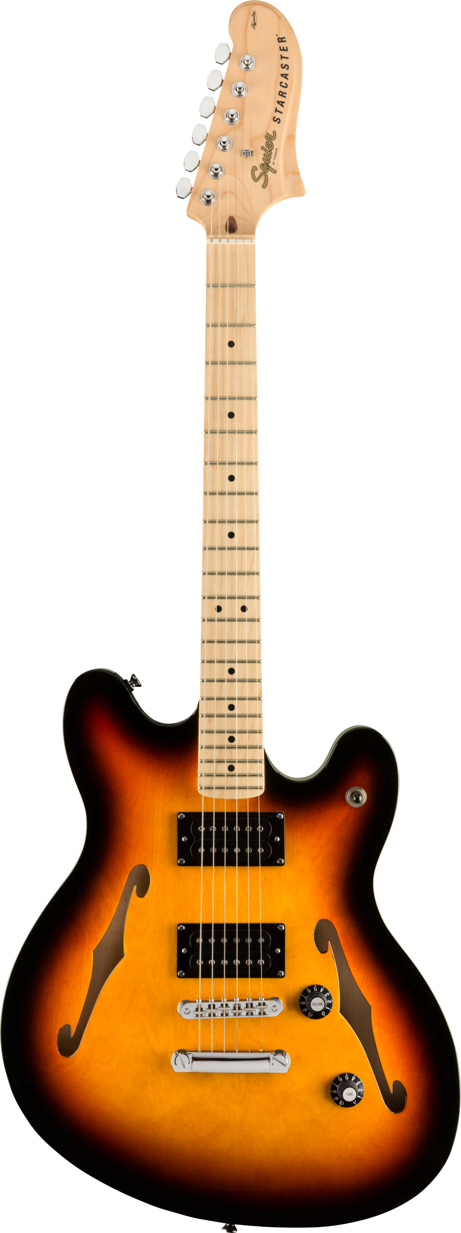 Squier Affinity Starcaster Maple Fingerboard 3 Color Sunburst