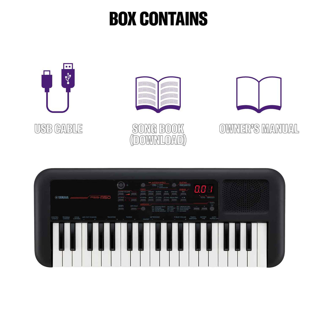 Yamaha Pss A50 Tastiera Arranger Entry Level Con Usb