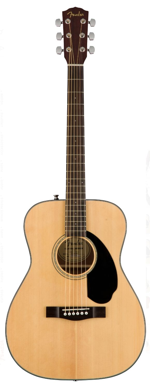 Fender Cc60S Concert Natural Chitarra Acustica
