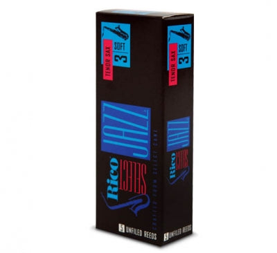 Rico 5 Reeds Saxophone Tenor Select Jazz 3S Unfiled